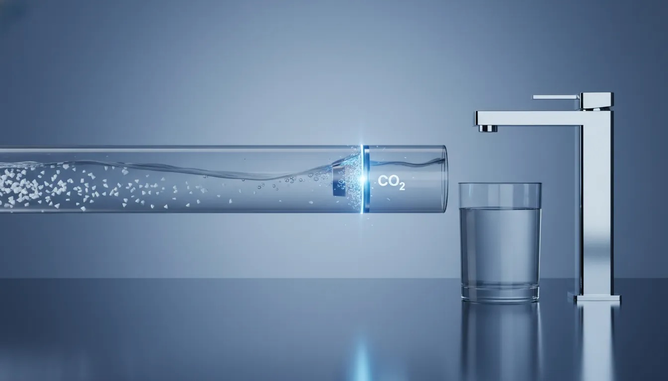 Comment l'injection de CO2 dissout le calcaire