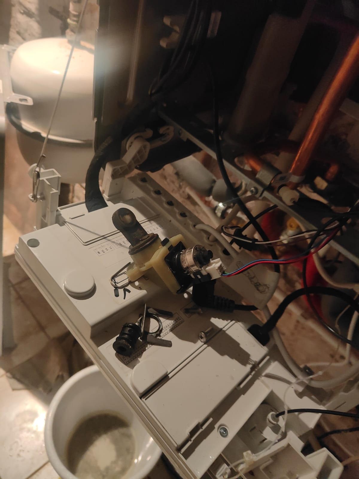 Remplacement d'une soupape de chauffage